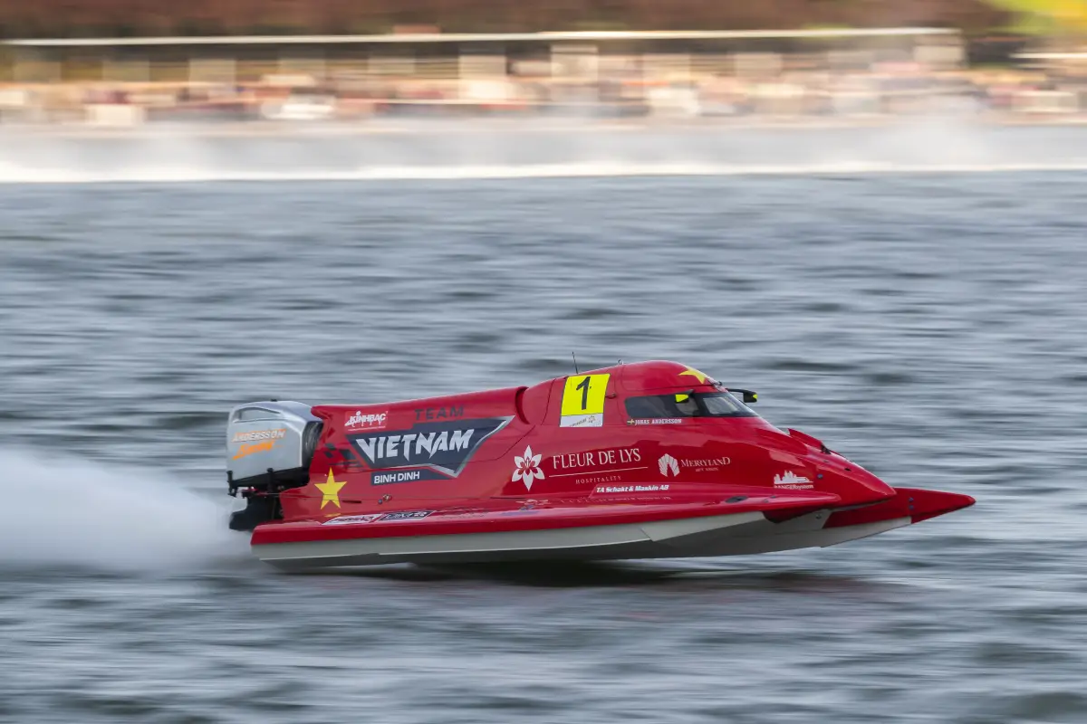 Pole position for Team Vietnam's Jonas Andersson in Zhengzhou