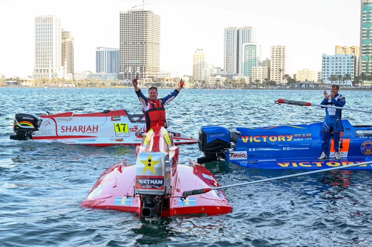 Jonas Andersson secures third world title in winning style in Sharjah