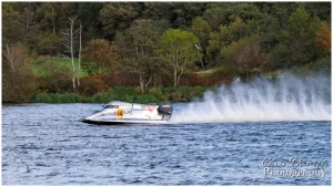 Blacker Tests Mercury 250 APX at Carr Mill Dam