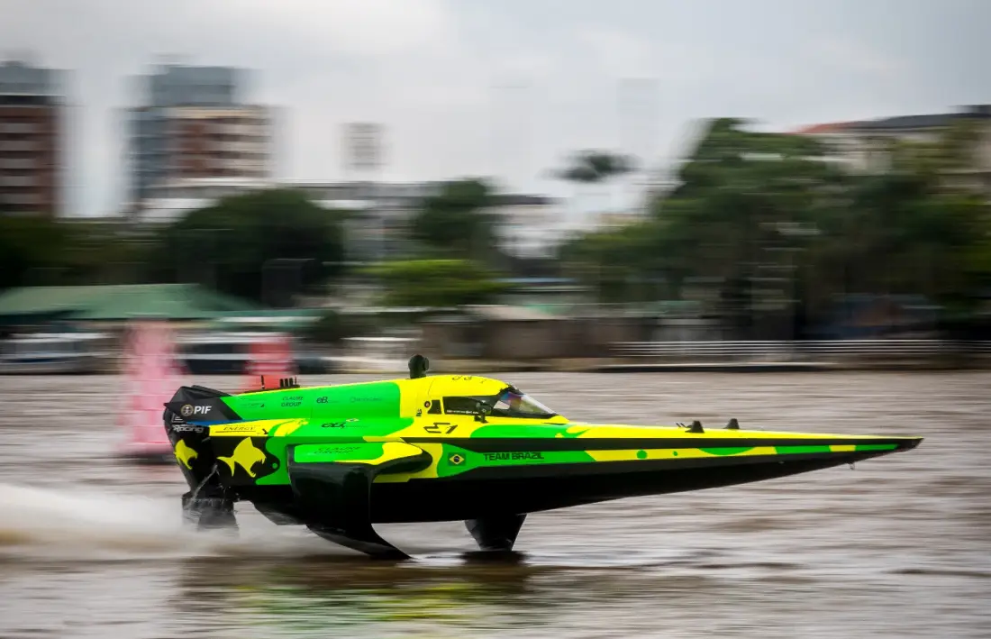 Lagos represented Millere-Hagin's second E1 race, following her debut in Monaco