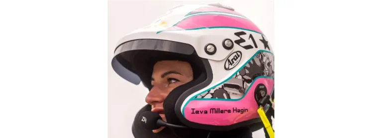 Ieva Millere-Hagin delivered a dominant performance alongside Timmy Hansen to claim victory at the Lagos Grand Prix