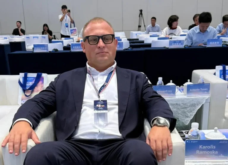 Karolis Ramoska, President of both the Lithuanian Motorboat Federation and the Lithuanian Technical Sports Federation Association