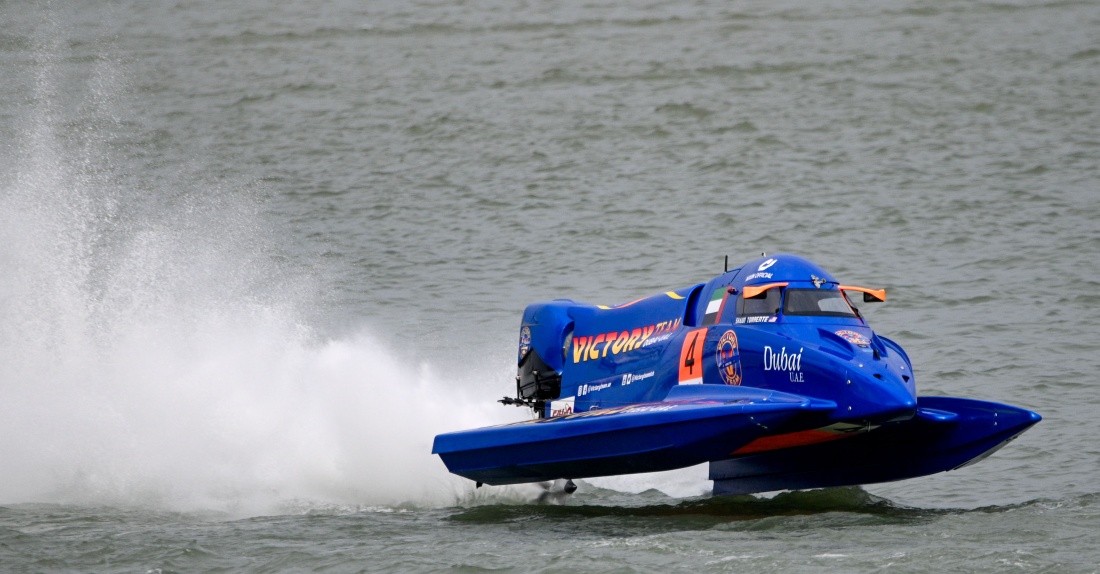 Three-time UIM F1H2O World Champion Shaun Torrente