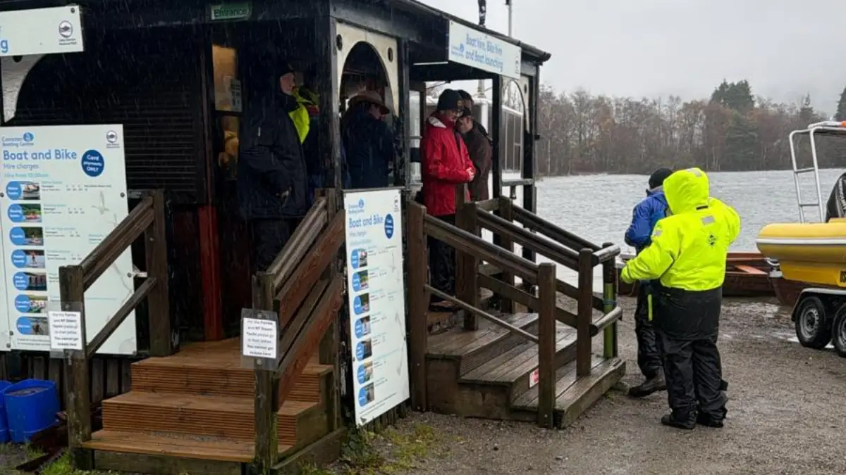 Heavy rain and flooding wash out Coniston's opening two days