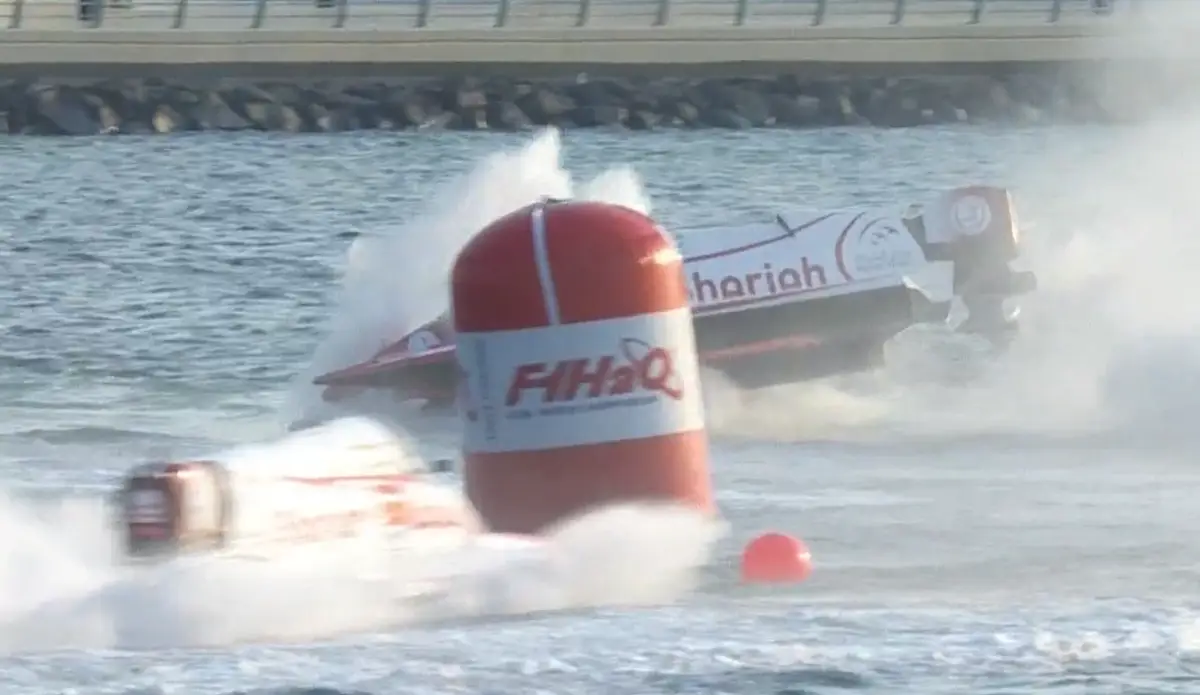 Wyatt was on the ragged edge and almost barrel-rolled but rescued the situation to save third place.