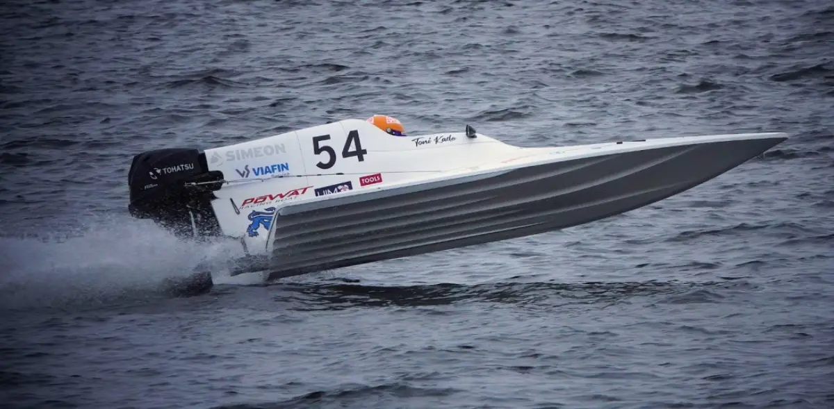 Finland's Toni Kade dominated the youth GT15 European Championship