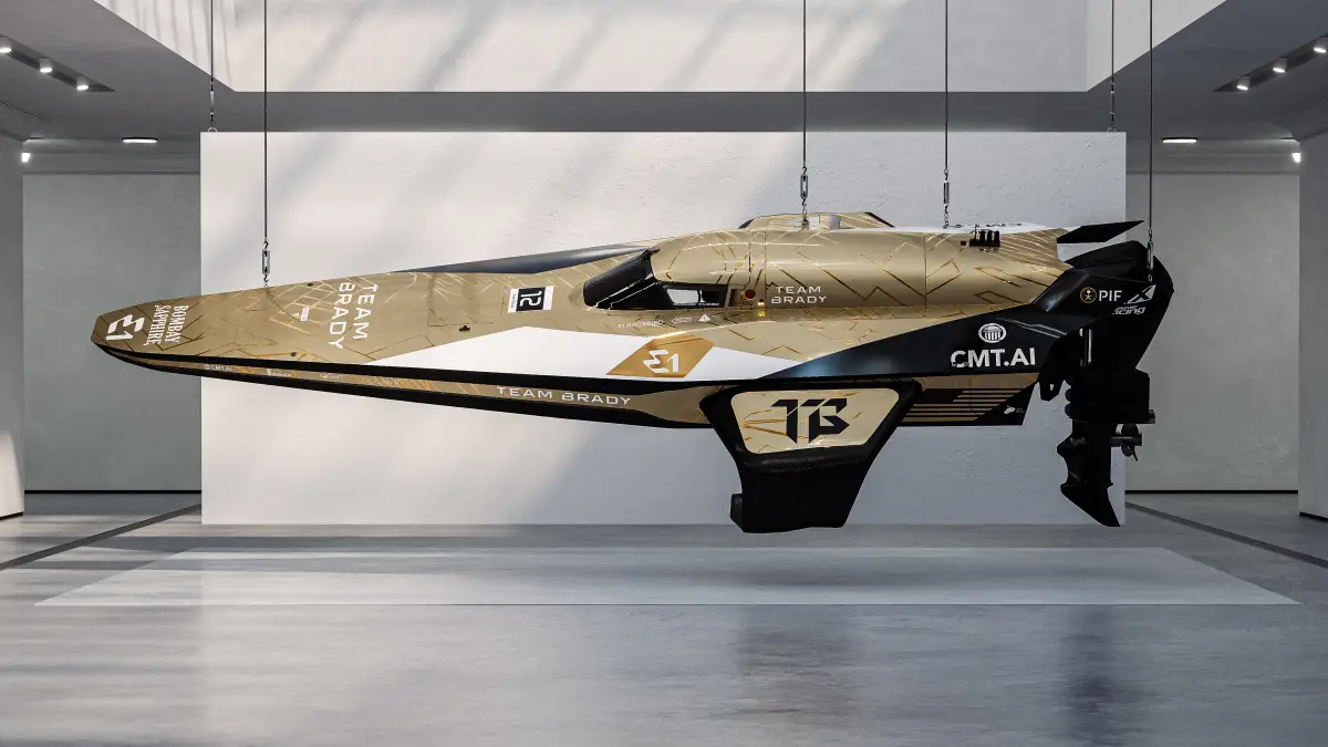 Team Brady Unveils Championship Gold Livery