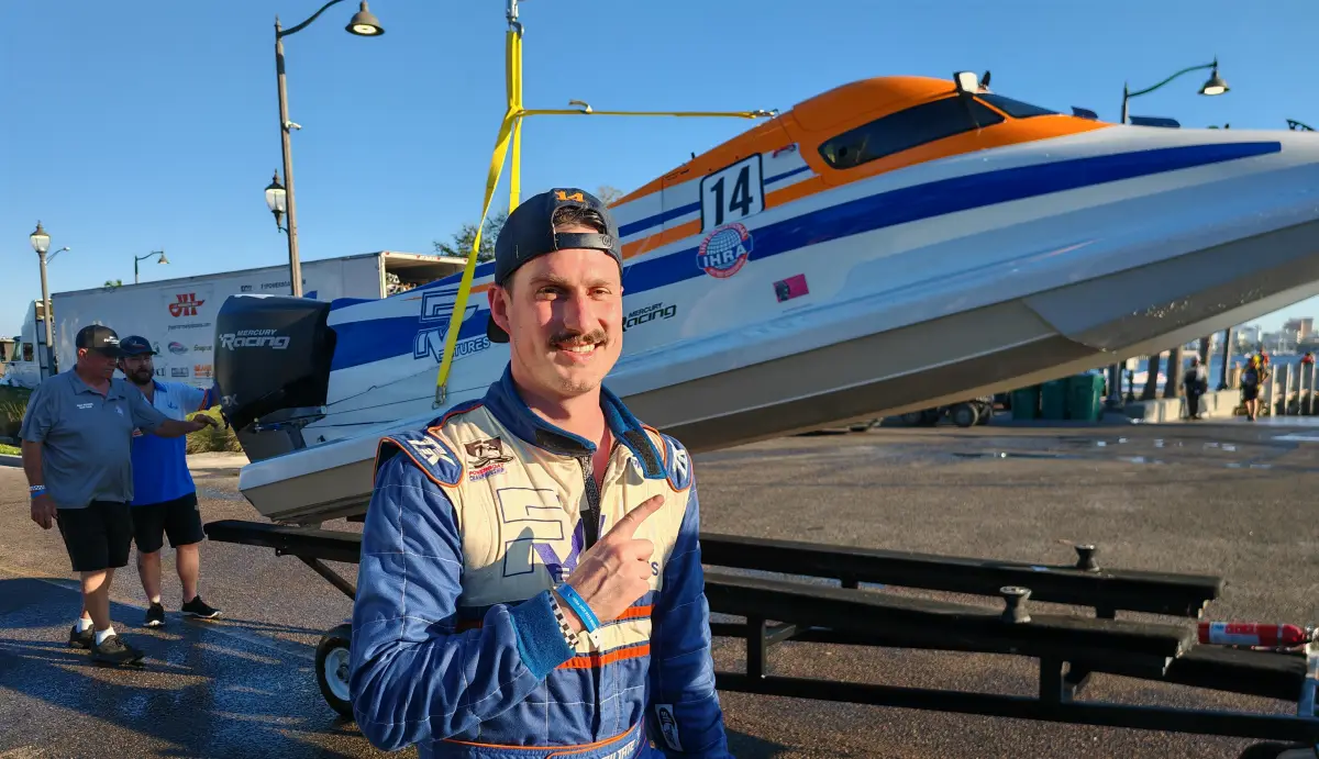 Andrew Tate Takes First F1 Victory at Bradenton Opener