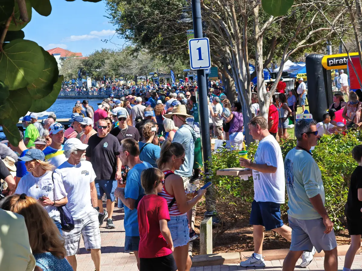 Organisers and a Crowd to Remember