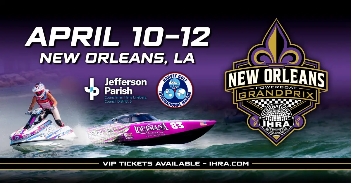 2nd Annual New Orleans Powerboat Grand Prix: Everything You Need to Know