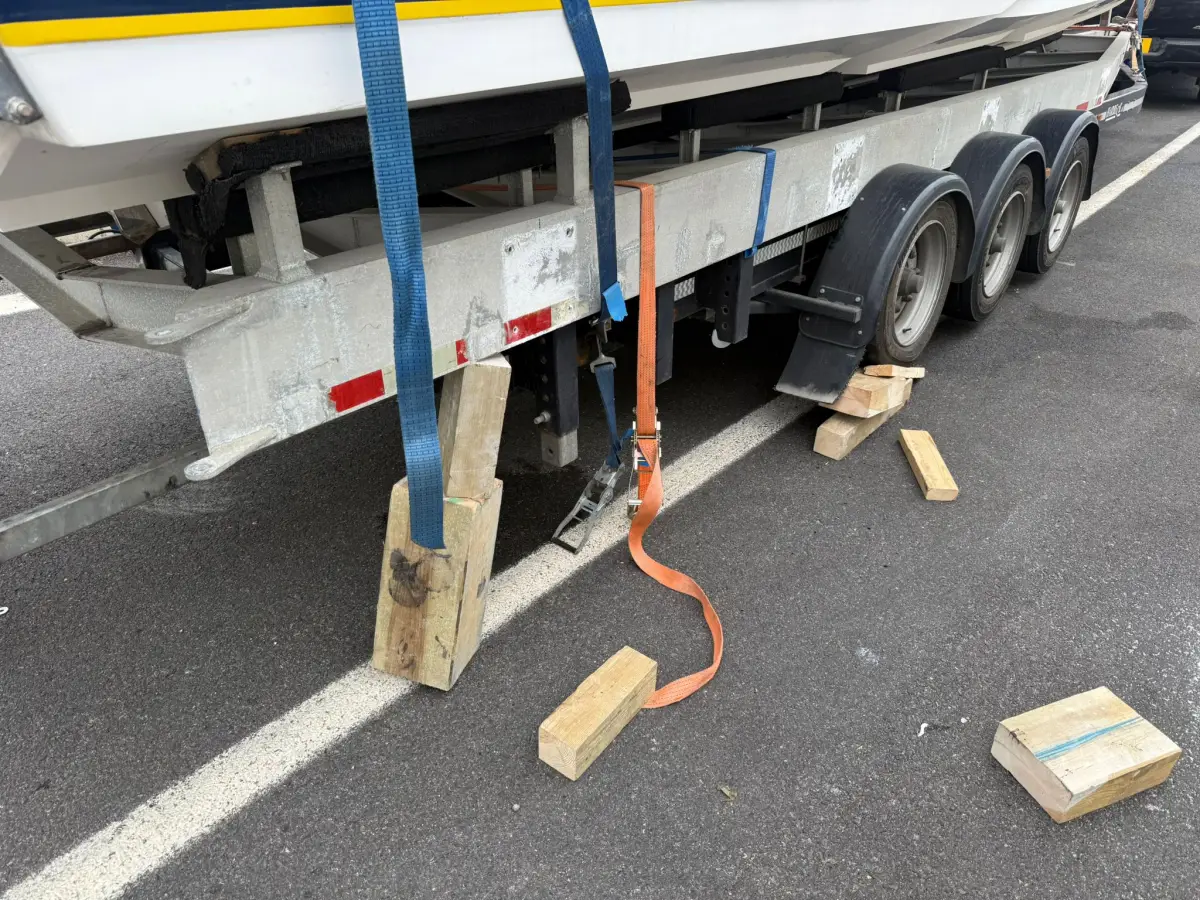 Dean Stoneman's Donzi Class 2 offshore racer for the 2026 UKOPRA Championship