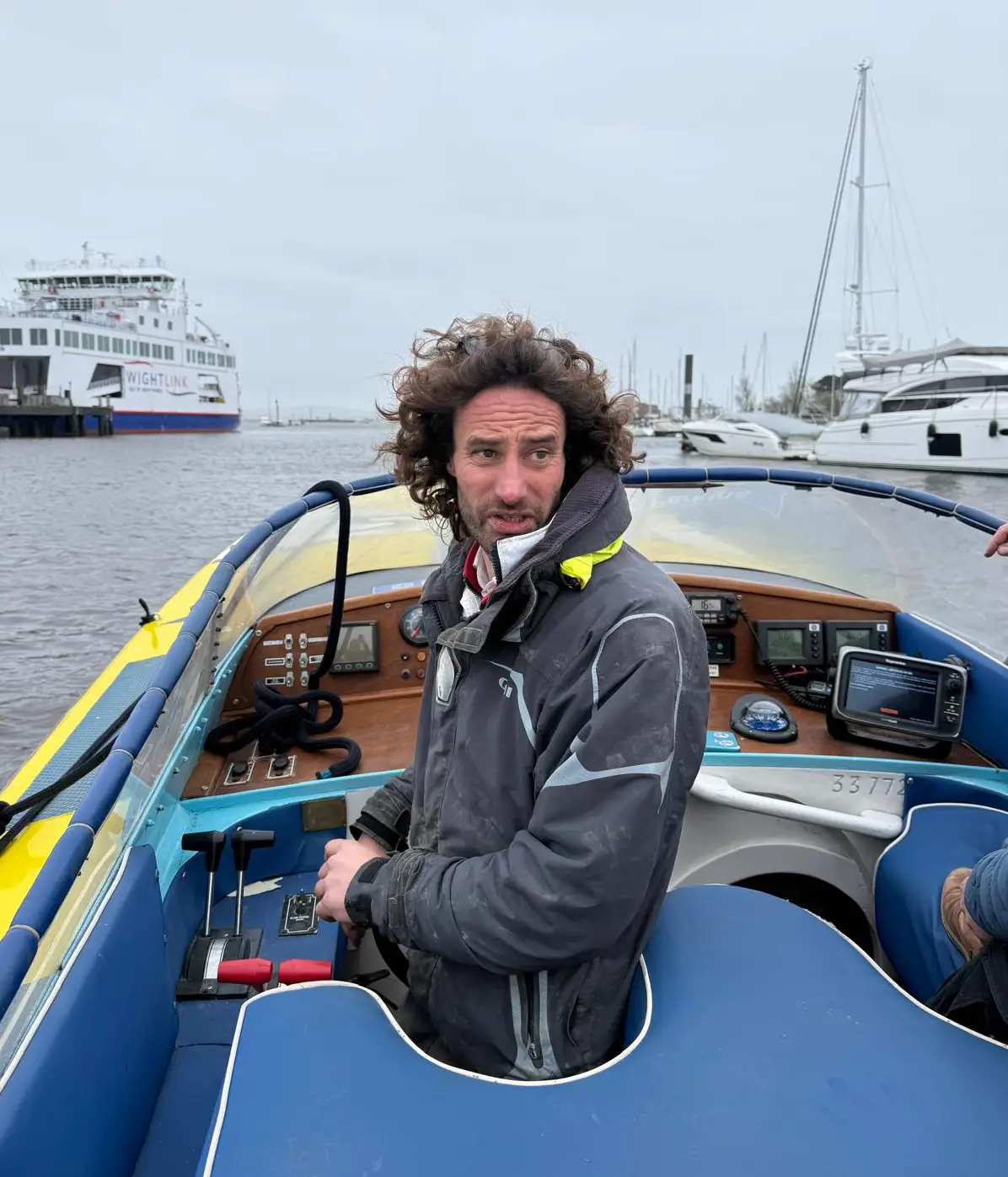 Peter Bonham Christie, new custodian of Apache 555