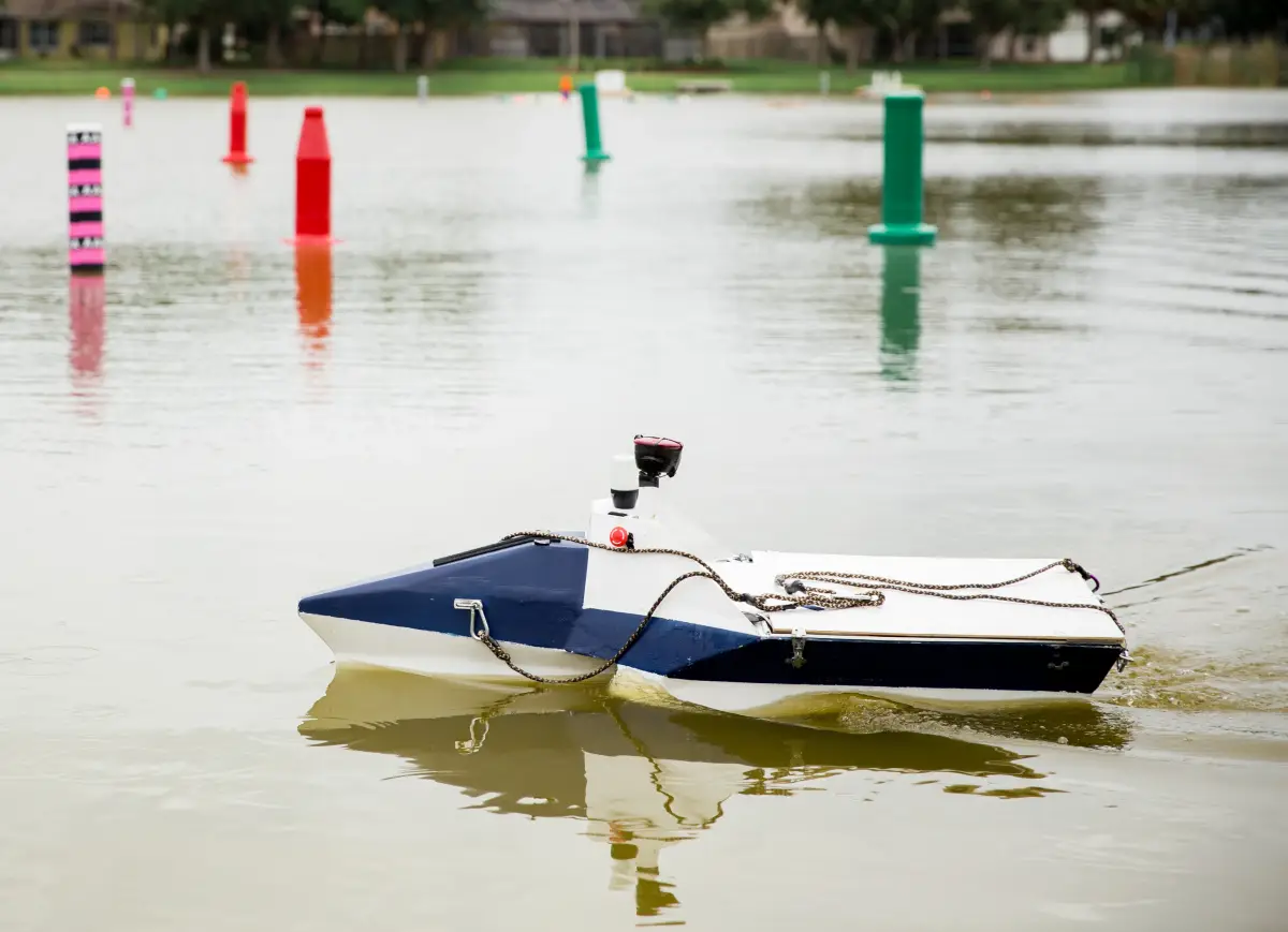 RoboBoat 2026 autonomous surface vehicle competition at Nathan Benderson Park, Sarasota, Florida