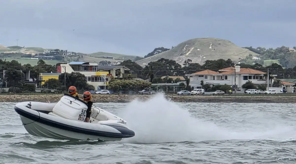 Cougar - Grant Smith and Matt Hopkins - Sports 70 champions 2025-26 NZ Offshore Powerboat Championship