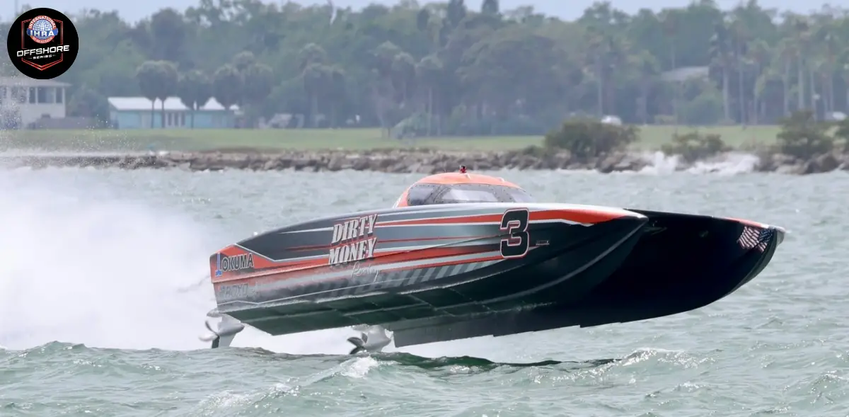 Dirty Money Racing, Super Cat winners at the 2026 Monster Energy St. Pete Powerboat Grand Prix