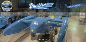 Bluebird K7 - The Festival at Coniston Water, May 2026, marking the 70th anniversary of Donald Campbell's first world water speed record