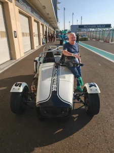 Chris Davies ARPS at Yas Marina Circuit, Abu Dhabi