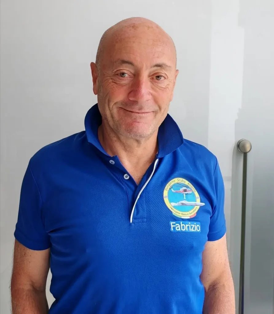 Fabrizio Boffi, President of Bergamo Scuba Angels