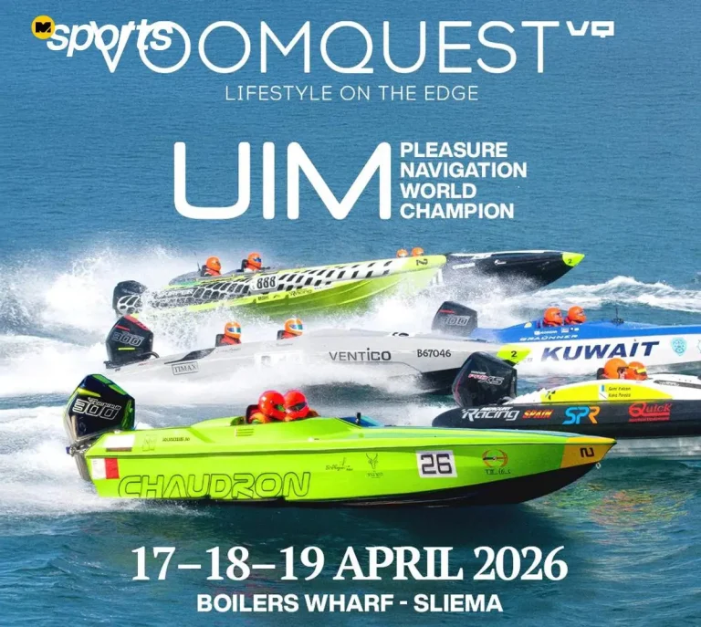 UIM Pleasure Navigation World Championship Malta 2026 - first round at Sliema, April 17-19