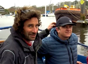 Peter Bonham Christie and Bligh Julius, Apache 555 offshore powerboat team