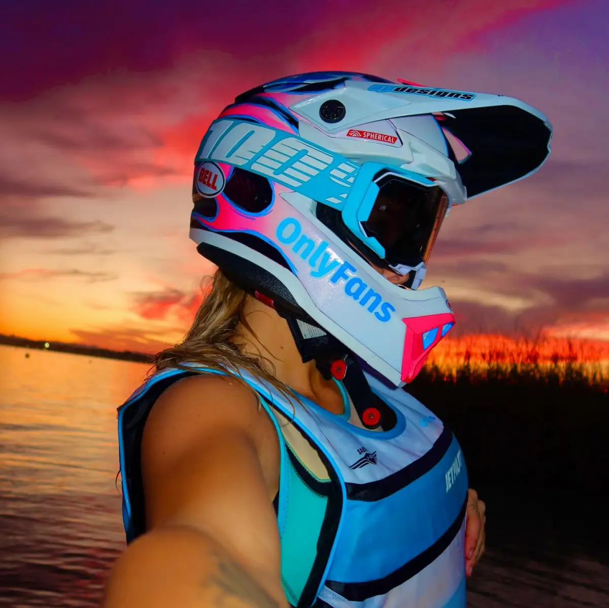 River Varner on the podium at the IHRA Pro Watercraft Series Round 1, St Petersburg, Florida, March 2026