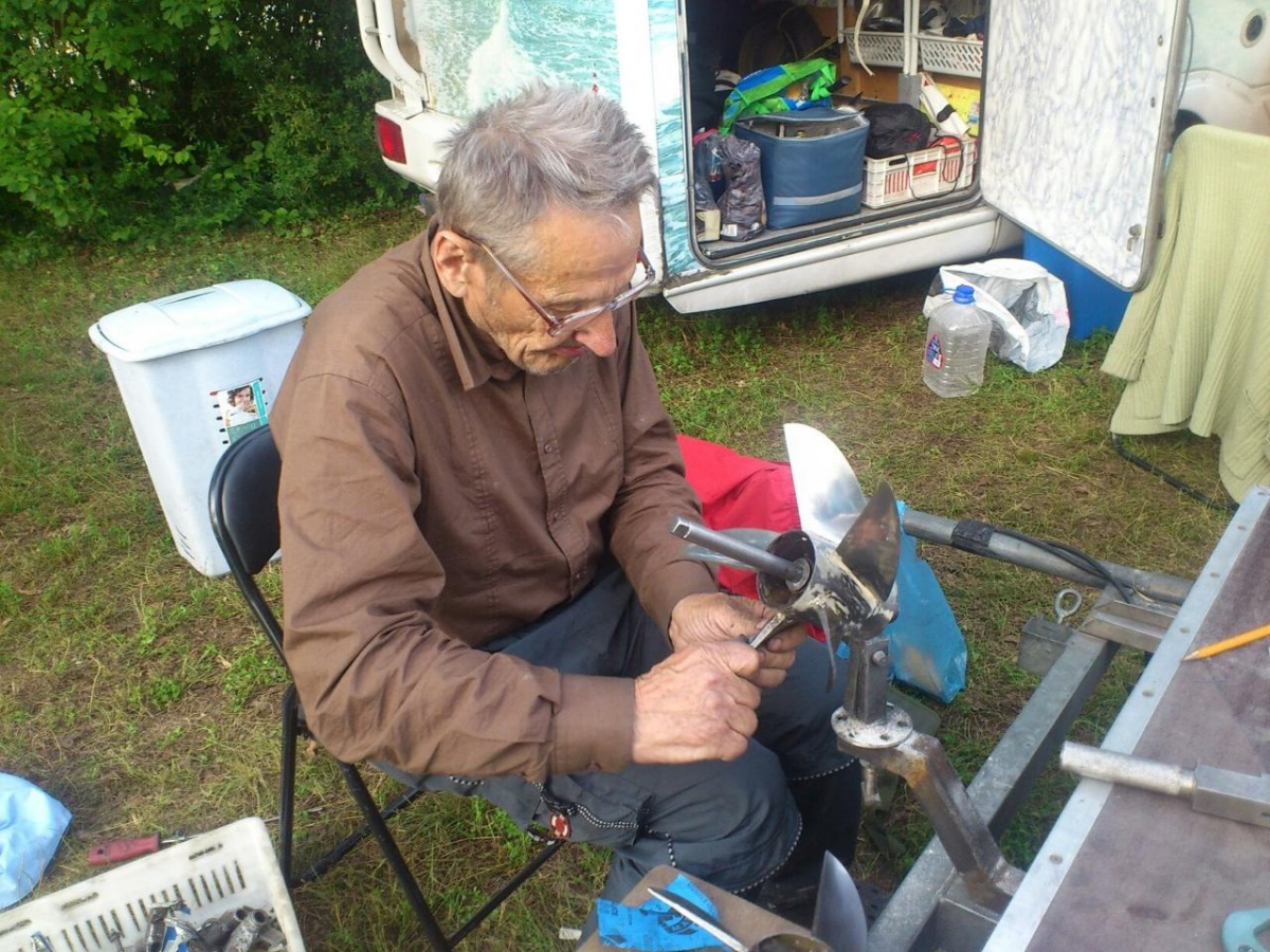 Romualdas Kundrotas, Lithuania's last racing propeller maker, Alytus