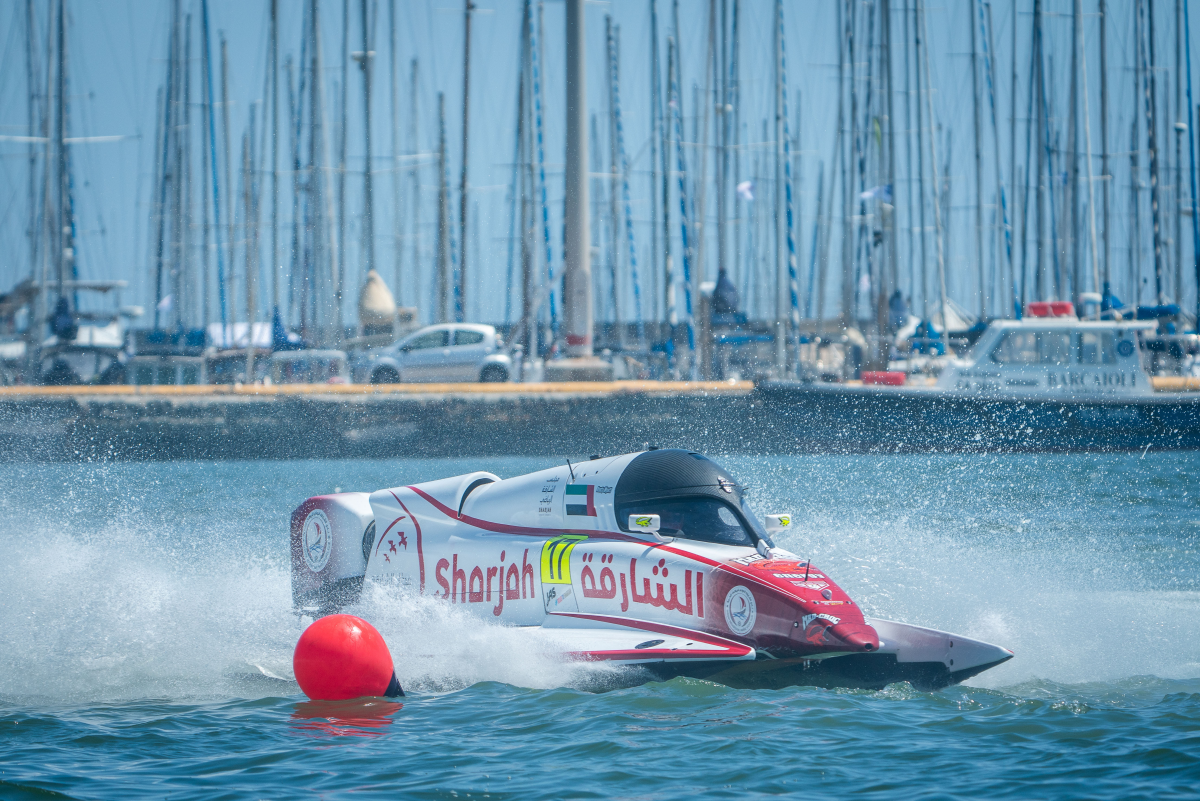 Rusty Wyatt, boat 17, Sharjah Team, F1H2O Grand Prix of Italy 2026, Cagliari, Sardinia