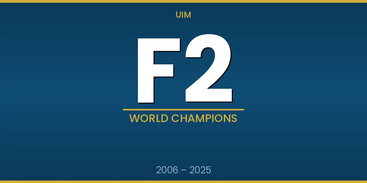 UIM F2 World Champions