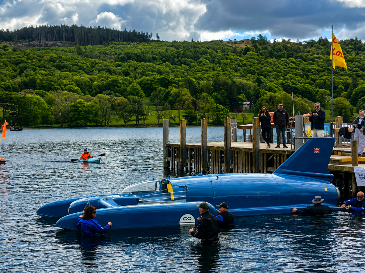 Bluebird K7 on Coniston Water, Bluebird K7 Festival, May 2026