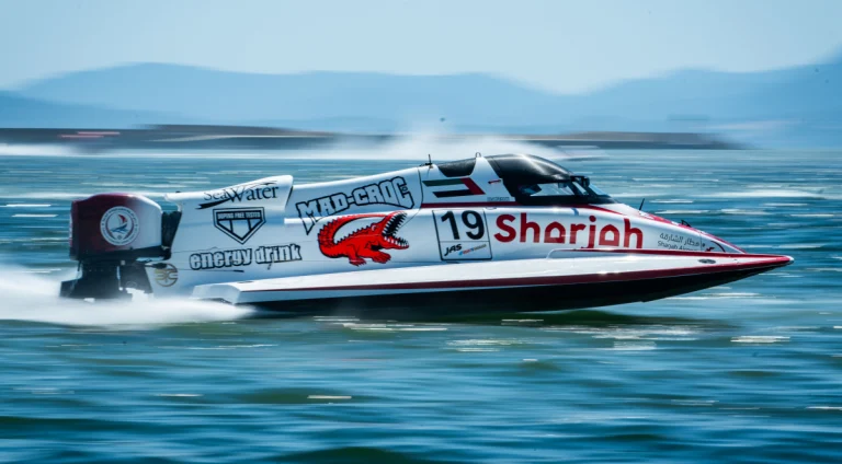 Grant Trask, boat 19, Sharjah Team, F1H2O Grand Prix of Italy 2026, Cagliari, Sardinia