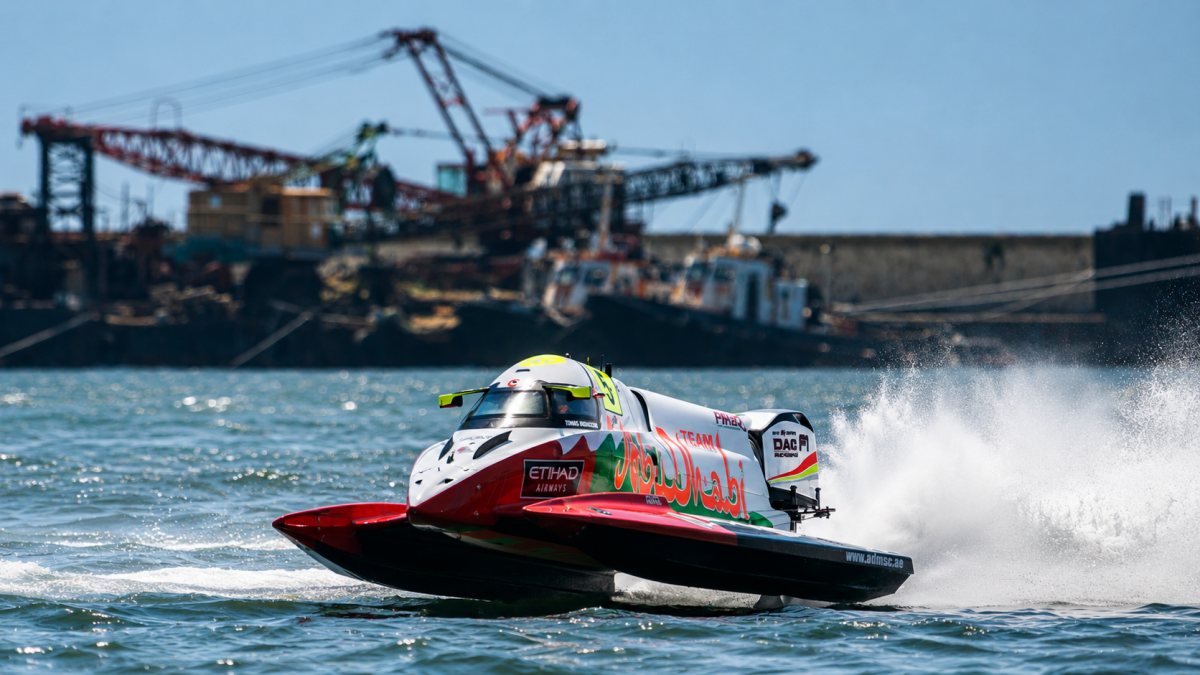 Jonas Andersson, Team Abu Dhabi, F1H2O Grand Prix of Italy 2026, Cagliari, Sardinia