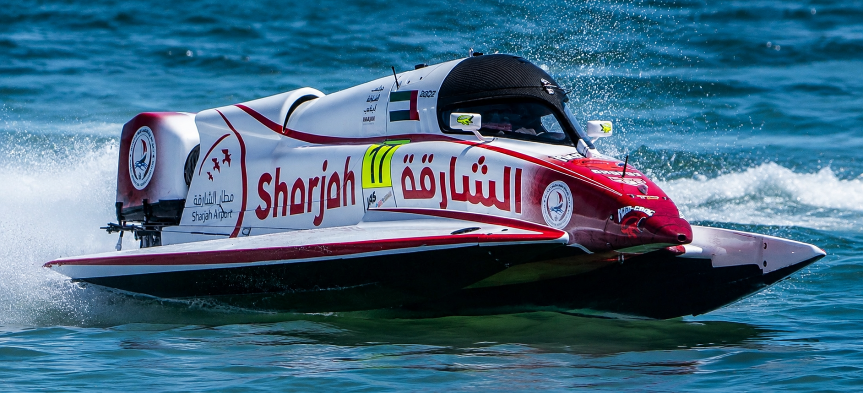 Rusty Wyatt, boat 17, Sharjah Team, F1H2O Grand Prix of Italy 2026, Cagliari, Sardinia