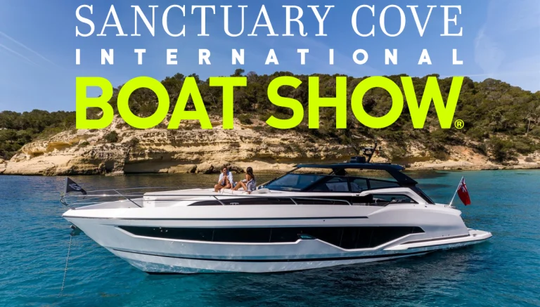 Sunseeker at Sanctuary Cove International Boat Show 2026, Gold Coast