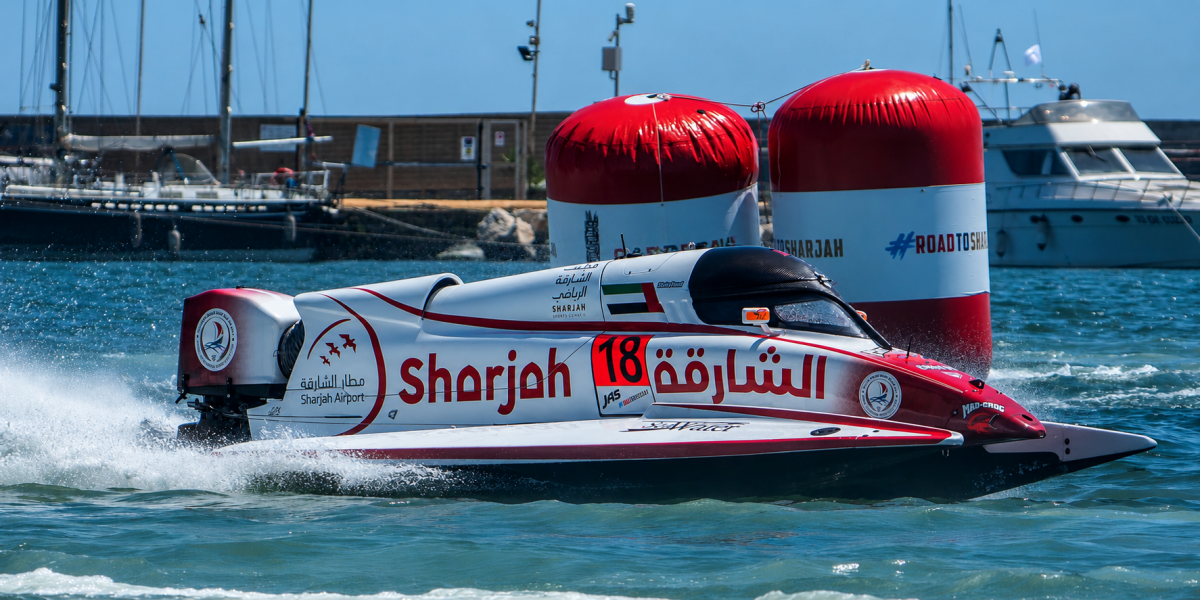 Stefan Arand, boat 18, Sharjah Team, F1H2O Grand Prix of Italy 2026, Cagliari, Sardinia