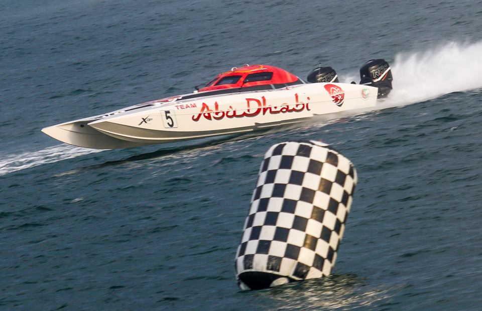Team Abu Dhabi in XCAT World Championship action