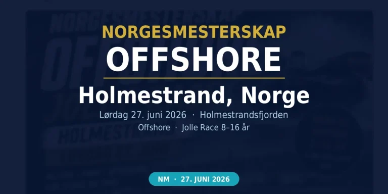Norgesmesterskap Offshore Holmestrand 2026 - Drammen Sportsbåt Team