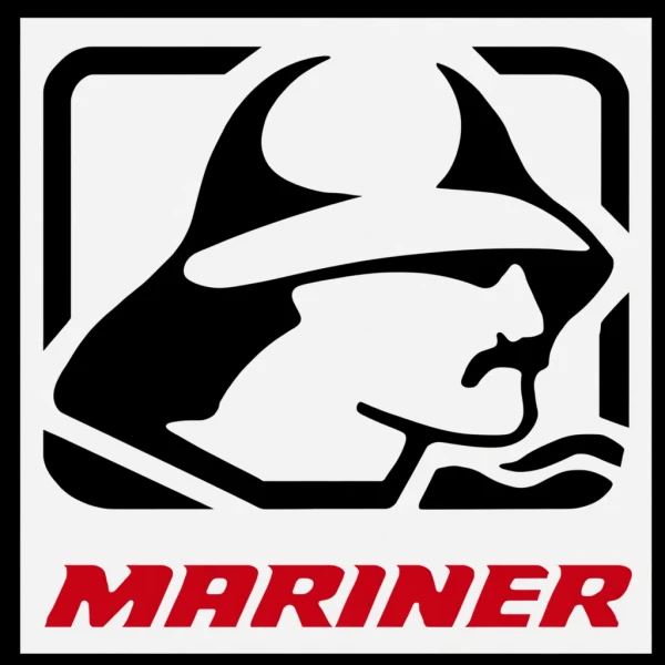 Original Mariner Outboards logo with mariner face