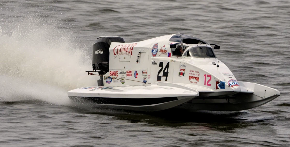 Spencer Love, #24 Clover Construction, IHRA F1 Powerboat Series, 2026 Red River Rumble, Shreveport