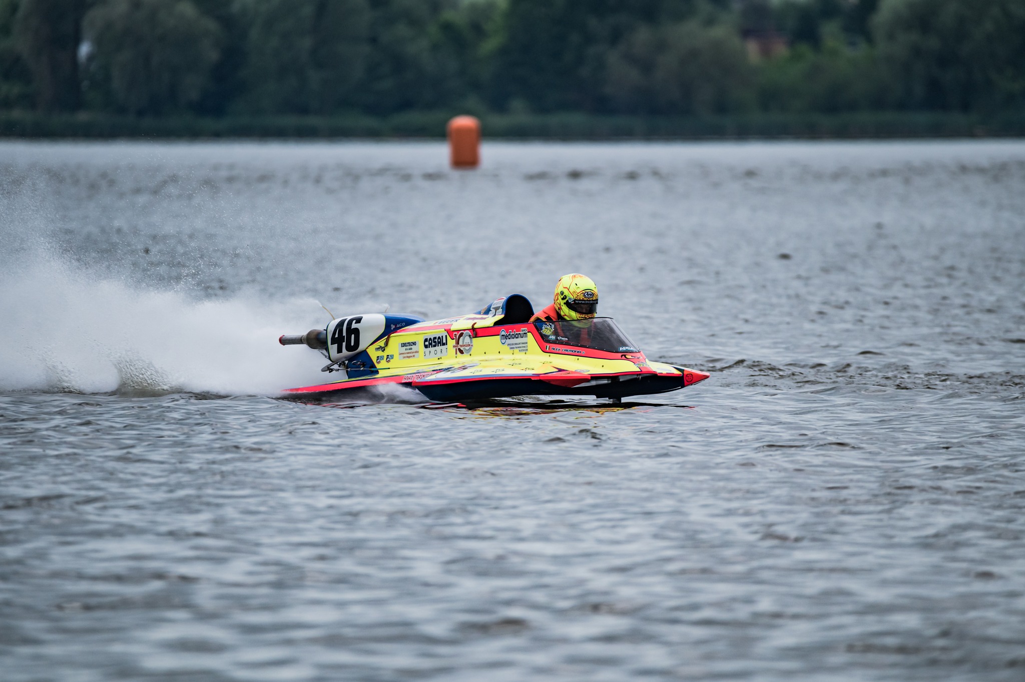 Alessandro Cremona boat number 46 F-250 Hydro GP Znin 2026