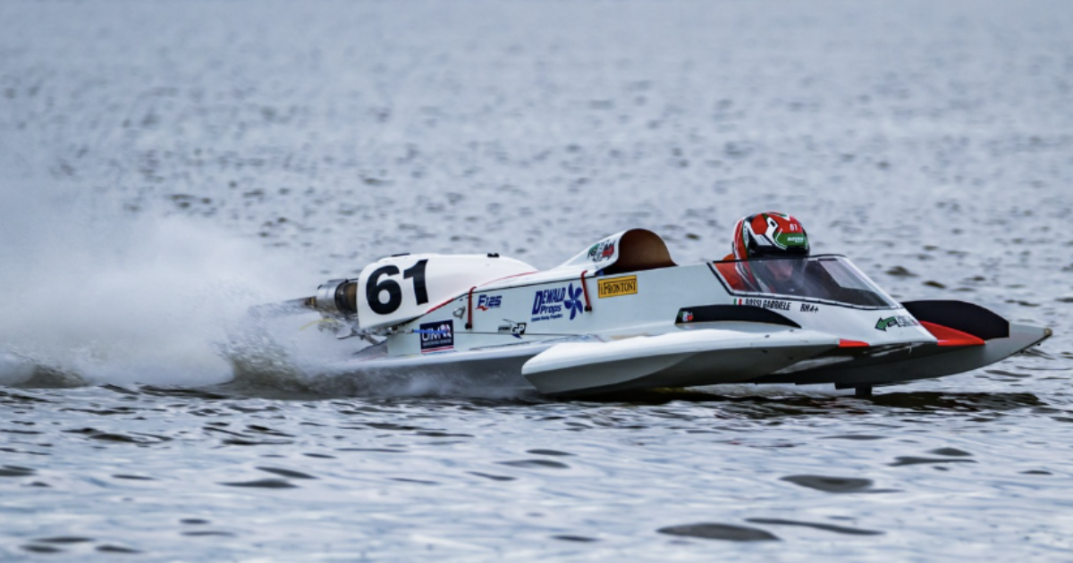 Gabriele Rossi boat number 61 F-125 Hydro GP Znin 2026