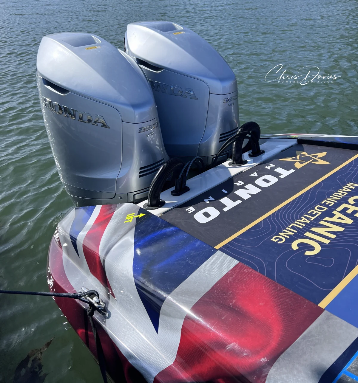 66 Racing twin Honda BF350 outboards, Class 2 UKOPRA 2026