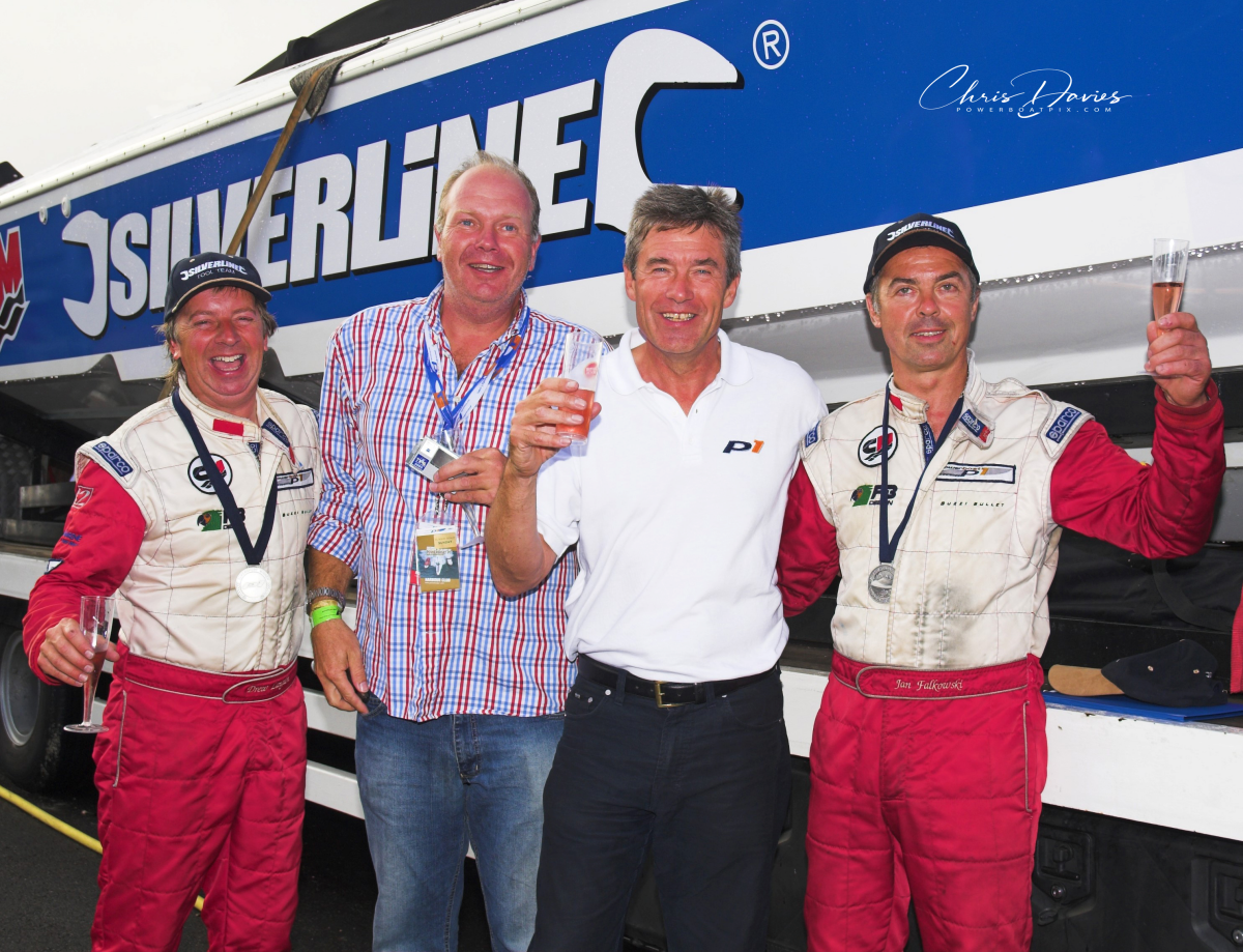 Drew Langdon, Tiff Needell and Dr. Jan Falkowski P1 World Championship 2007