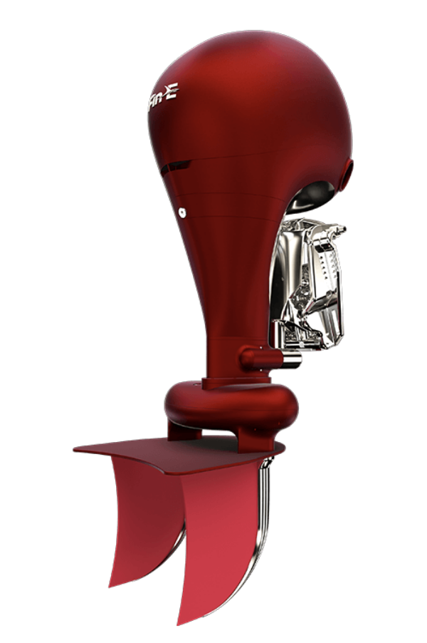 FinX Fin E electric outboard motor with biomimetic fin propulsion