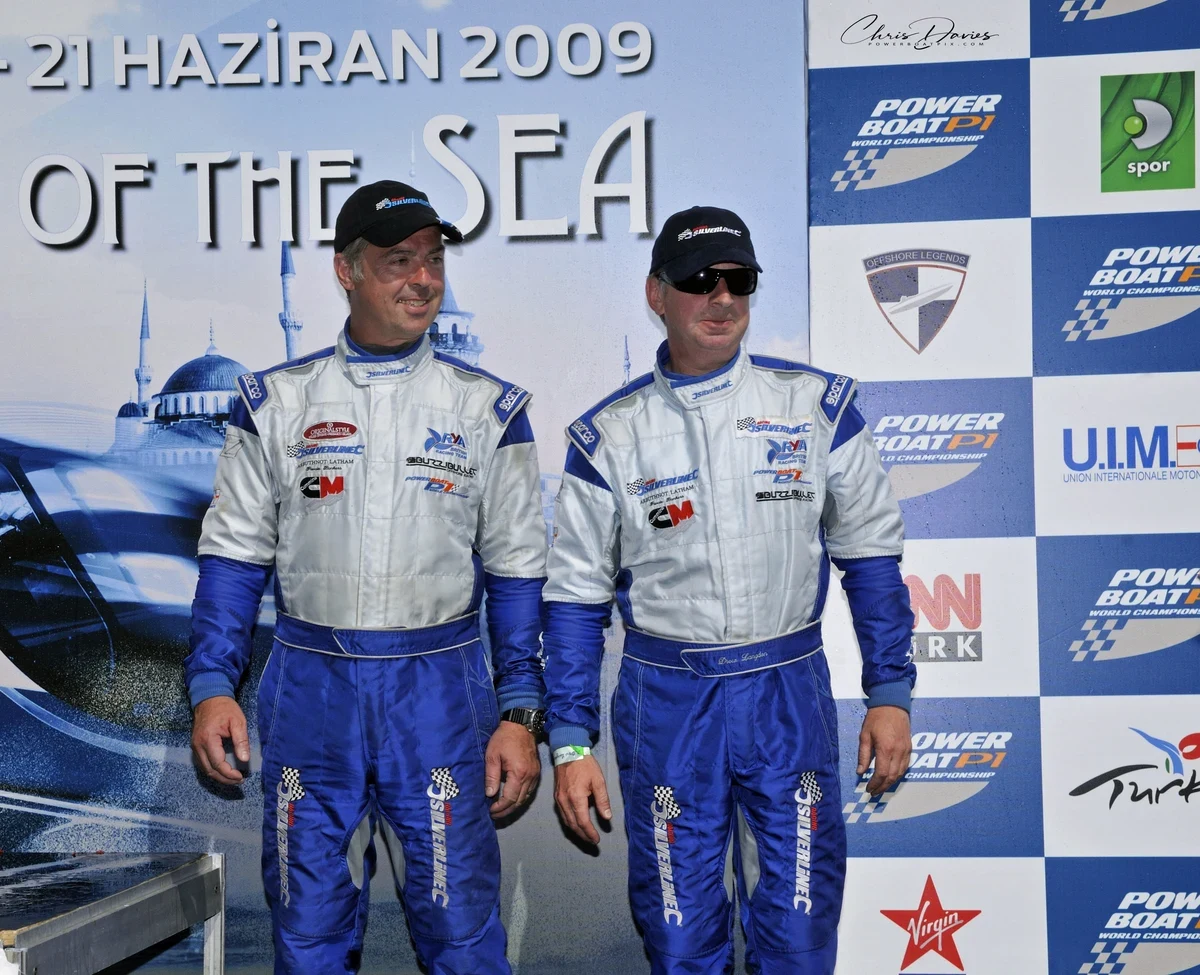 Dr. Jan Falkowski and Drew Langdon on the P1 podium in Turkey