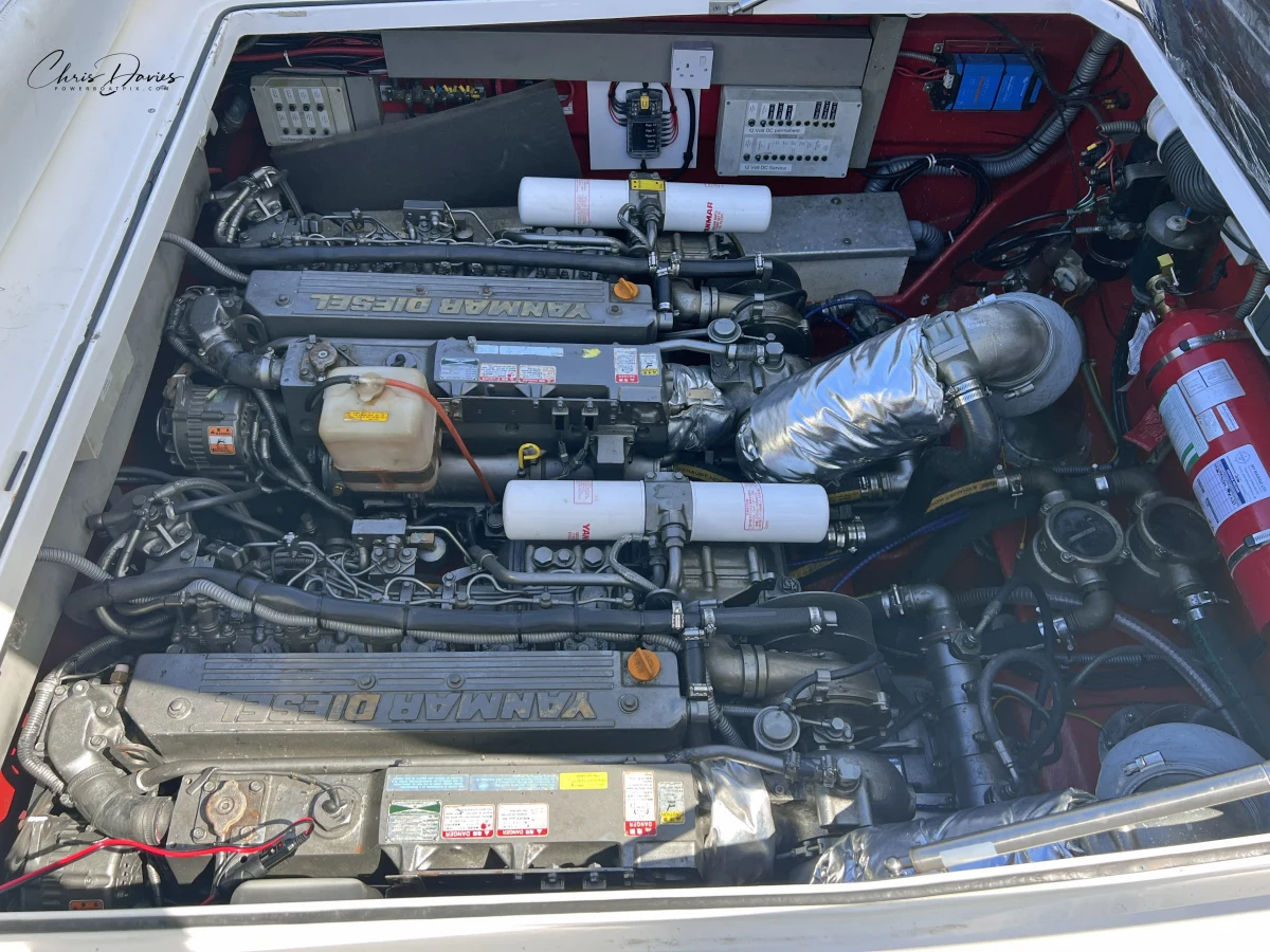 Great White Racing twin Yanmar diesel engines, Class 2 UKOPRA 2026