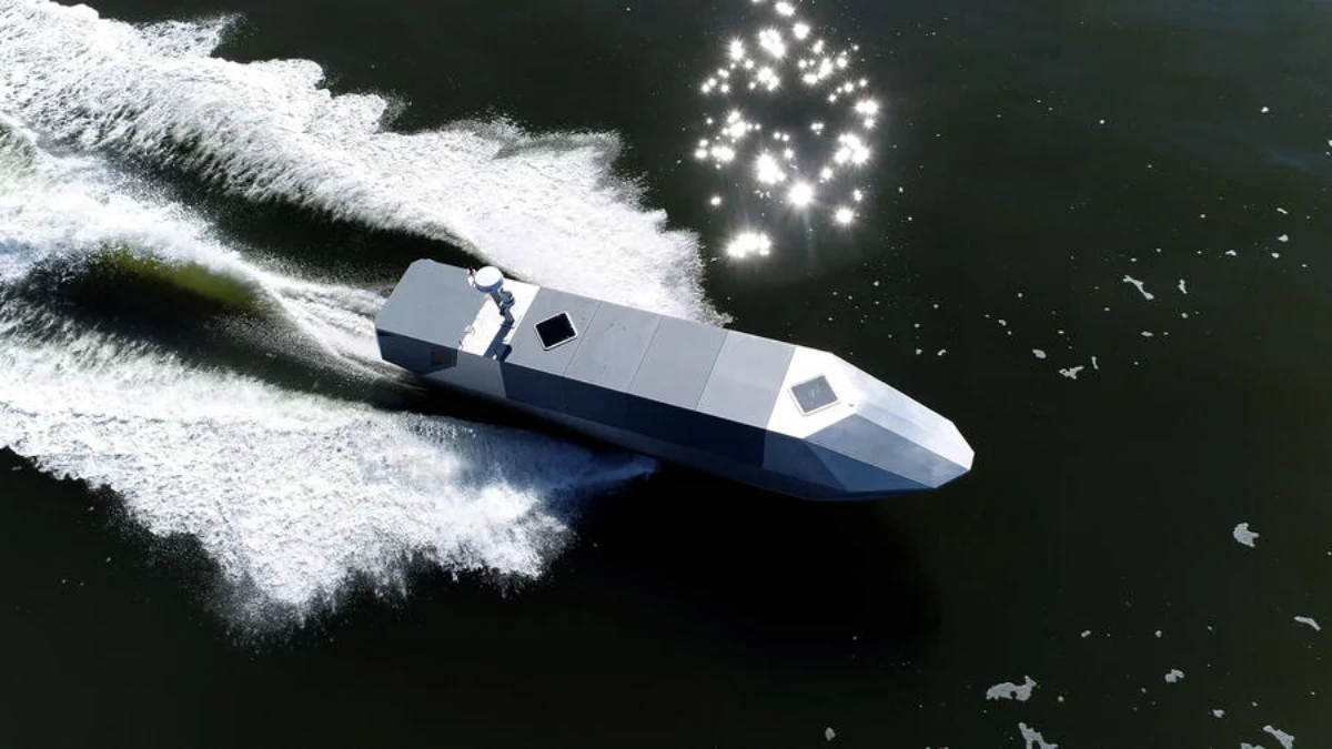 Leidos Sea Archer unmanned surface vehicle during sea trials in Northern Territory waters, June 2026