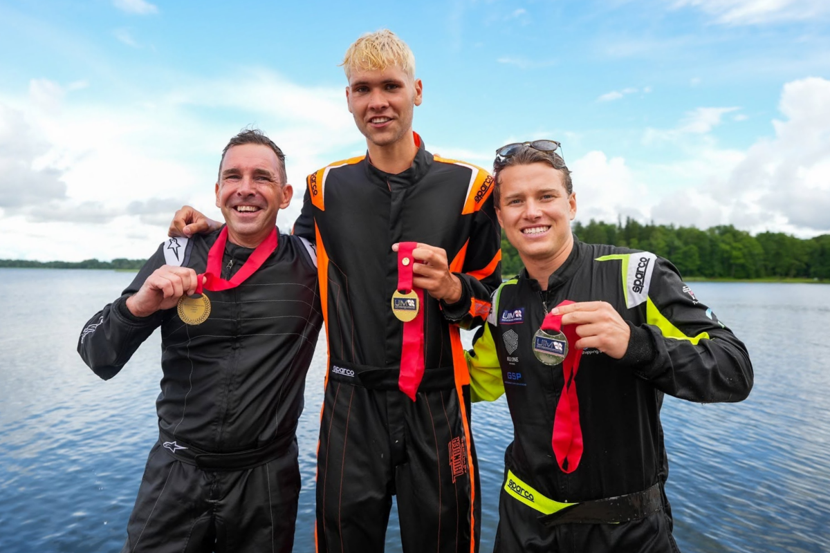 2026 UIM F4 European Championship Podium