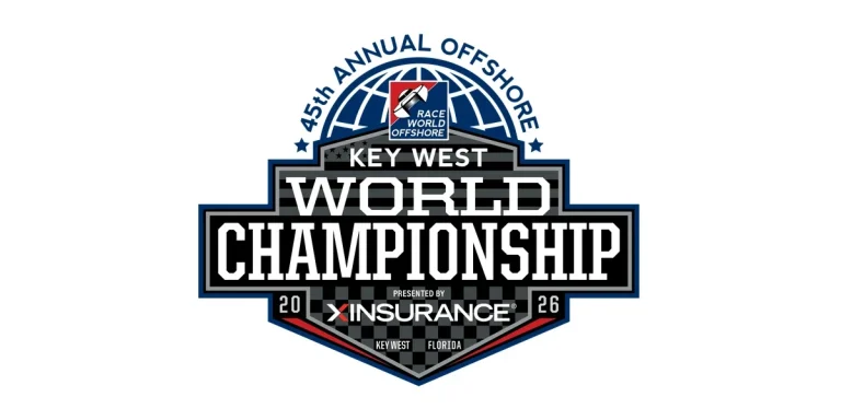 45th Annual Key West Offshore World Championship 2026 official event logo, presented by XINSURANCE
