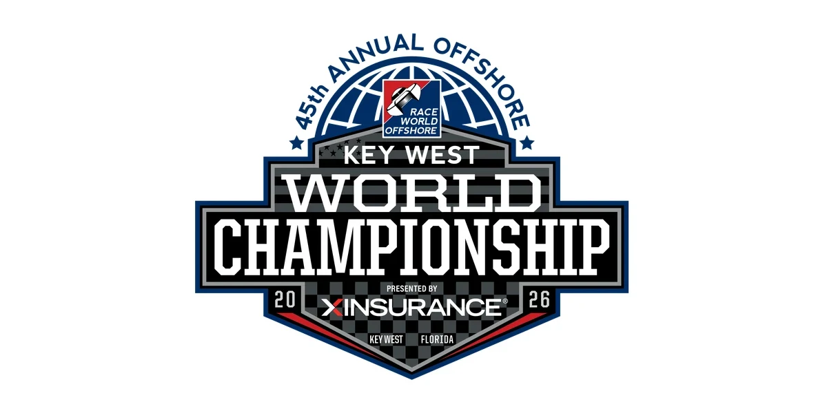 45th Annual Key West Offshore World Championship 2026 official event logo, presented by XINSURANCE