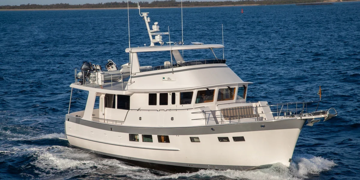 Kadey-Krogen 60 Open under way